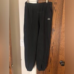 Alo Accolade Sweatpants, black size medium